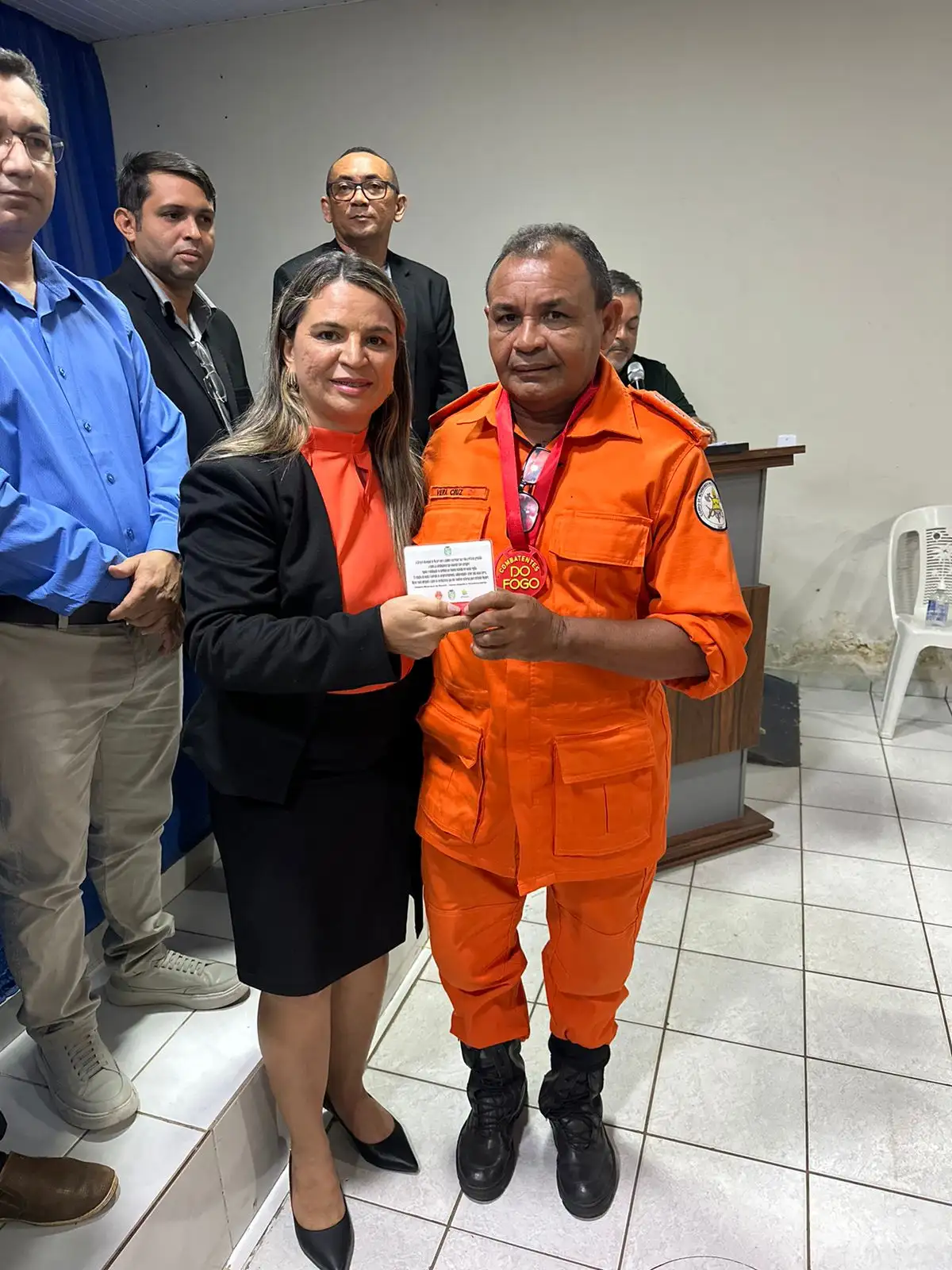 Foto 2 – Sessão Solene 02/25 em homenagem aos combatentes do fogo!