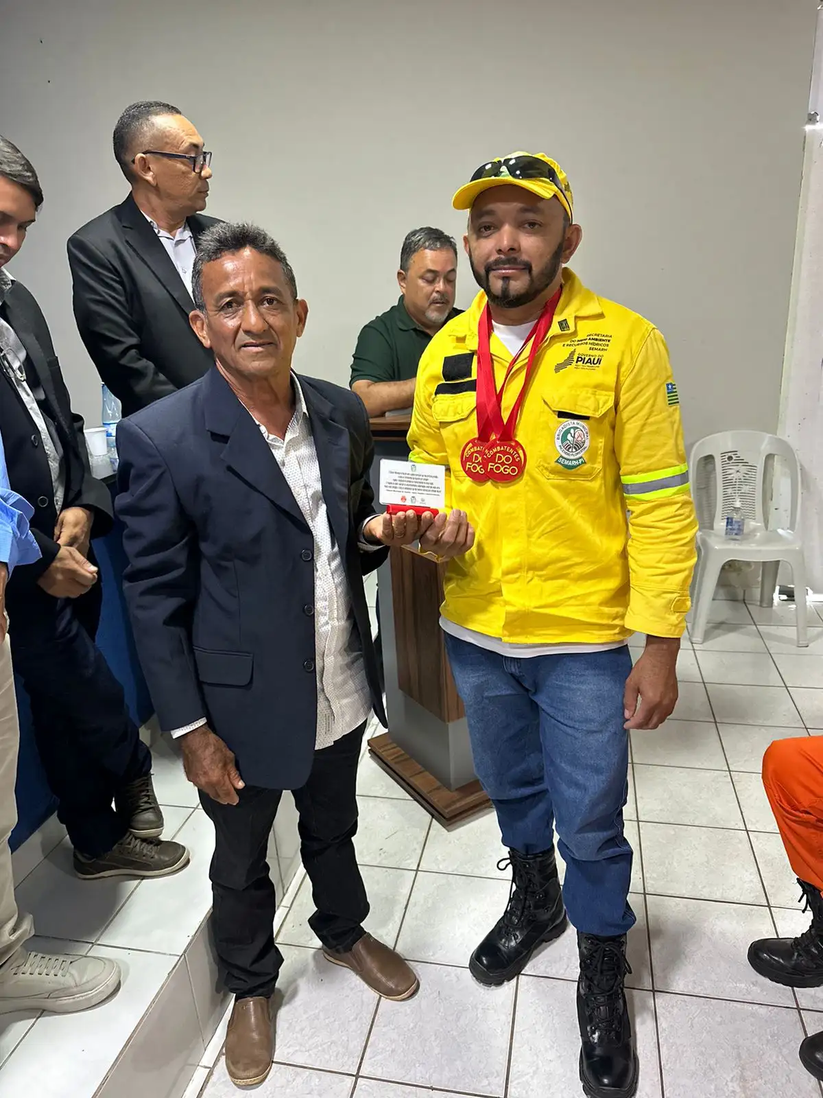 Foto 7 – Sessão Solene 02/25 em homenagem aos combatentes do fogo!